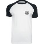 Parkway Drive T-Shirt - Metal Crest - S bis XXL - für Männer - Größe M - weiß/schwarz - Lizenziertes Merchandise