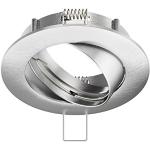 Runde Deckeneinbauleuchten & Deckeneinbaulampen Matte aus Aluminium schwenkbar GU5.3 / MR16 