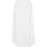Weiße Elegante PART TWO Midi Leinenröcke aus Leinen für Damen Größe 3 XL 