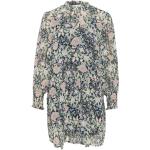 Reduzierte Bunte Blumenmuster PART TWO Damenkleider mit Puffärmeln aus Viskose Größe 4 XL 