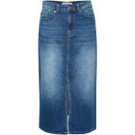 Reduzierte Blaue PART TWO Jeansröcke aus Denim für Damen Größe 3 XL 
