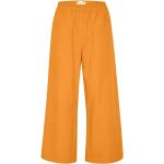 Reduzierte Orange PART TWO Palazzo-Hosen aus Baumwolle für Damen Größe 3 XL 