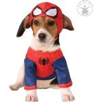 Rote Spiderman Hundekostüme aus Polyester 