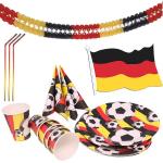 Kinderpartysets aus Pappe 