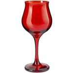 Rote Pasabahce Rotweingläser aus Glas spülmaschinenfest 