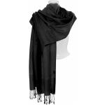Schwarze Pashmina-Schals für Damen 