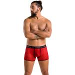 Rote Animal-Print Sexy Passion Boxershorts Größe XL 