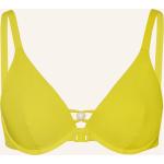 Gelbe Passionata Bikini-Tops aus Polyamid für Damen Größe S 