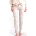 Pastellrosa Vintage Skinny Jeans aus Baumwolle für Damen Größe XXL 