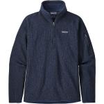 Blaue Streetwear Patagonia Better Sweater Bio Nachhaltige Damensweatshirts mit Reißverschluss aus Fleece Größe XS für den für den Winter 
