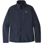 Blaue Patagonia Better Sweater Nachhaltige Herrensweatshirts aus Fleece Größe S 