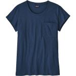 Reduzierte Blaue Patagonia T-Shirts für Damen Größe XS 