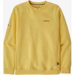 Gelbe Rundhals-Ausschnitt Herrensweatshirts Größe M 