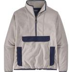 Weiße Streetwear Patagonia Nachhaltige Herrenfleecepullover & Herrenfleeceshirts aus Fleece Größe XL für den für den Herbst 