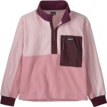 Reduzierte Pinke Patagonia Damenhoodies & Damenkapuzenpullover mit Reißverschluss aus Fleece Größe L 