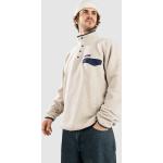 Graue Streetwear Patagonia Nachhaltige Herrenfleecepullover & Herrenfleeceshirts aus Fleece Größe XS 
