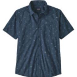 Patagonia Mens Go To Shirt Farbe: stone blue Größe: XXL