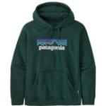 Grüne Patagonia Logo Nachhaltige Herrenhoodies & Herrenkapuzenpullover Größe L 