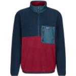 Rote Color Blocking Patagonia Nachhaltige Herrenfleecepullover & Herrenfleeceshirts aus Fleece Größe L 