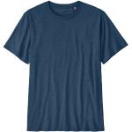 Blaue Langärmelige Patagonia Lightweight Nachhaltige T-Shirts aus Baumwolle für Herren Größe S 
