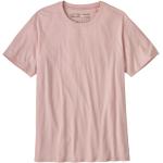 Rosa Langärmelige Patagonia Lightweight Nachhaltige T-Shirts aus Baumwolle für Herren Größe XXS 