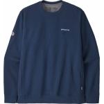 Blaue Streetwear Patagonia Roy Nachhaltige Rundhals-Ausschnitt Herrensweatshirts Größe S 