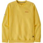 Gelbe Streetwear Patagonia Roy Nachhaltige Herrensweatshirts Größe L 