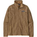 Braune Patagonia Better Sweater Nachhaltige Strickpullover aus Fleece für Damen Größe L 