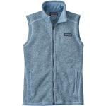 Blaue Patagonia Better Sweater Nachhaltige Strickpullover aus Polyester für Damen Größe L für den für den Herbst 