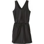 Schwarze Patagonia Nachhaltige Stretchkleider aus Polyester für Damen Größe XL 