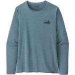 Patagonia - Women's L/S Cap Cool Daily Graphic Shirt - Longsleeve Gr XL grau/türkis