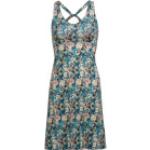 Marineblaue Blumenmuster Patagonia Nachhaltige Jerseykleider aus Jersey für Damen Größe S 