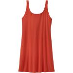 Rote Patagonia Bio Nachhaltige Trägerkleider aus Jersey für Damen Größe M für den für den Sommer 