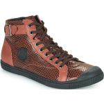 Rote Pataugas High Top Sneaker & Sneaker Boots aus Leder für Damen Größe 37 
