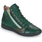 Reduzierte Grüne Pataugas High Top Sneaker & Sneaker Boots aus Leder für Damen Größe 39 