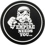 Patch Nation Your Empire Needs you Stormtrooper PVC Klett Emblem Abzeichen Patch