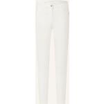 Weiße Patrizia Pepe Skinny Jeans mit Reißverschluss aus Baumwolle für Damen Größe S 