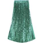 Reduzierte Grüne Patrizia Pepe Midi Festliche Röcke mit Pailletten enganliegend für Damen Größe S 