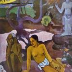 Paul Gauguin Tahiti Print, - "Where Are We Going?" Offset Lithographie, 1955