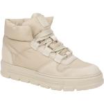 Beige Paul Green High Top Sneaker & Sneaker Boots mit Schnürsenkel in Normalweite aus Nubukleder mit herausnehmbarem Fußbett für Damen Größe 41 für den für den Winter 