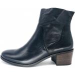 Blaue Paul Green Ankle Boots & Klassische Stiefeletten aus Leder für Damen Größe 38,5 
