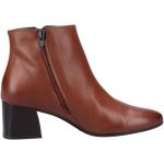 Braune Paul Green Ankle Boots & Klassische Stiefeletten aus Leder Größe 46,5 