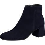 Blaue Paul Green Ankle Boots & Klassische Stiefeletten mit Reißverschluss in Breitweite für Damen Größe 37,5 