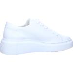 Reduzierte Weiße Paul Green Low Sneaker mit Schnürsenkel in Normalweite aus Leder leicht für Damen Größe 40,5 
