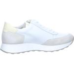 Weiße Elegante Paul Green Low Sneaker mit Schnürsenkel in Normalweite aus Leder leicht für Damen Größe 38 