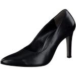 Reduzierte Schwarze Paul Green Spitze Pfennigabsatz High Heels & Stiletto-Pumps in Normalweite aus Glattleder für Damen Größe 40,5 