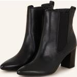 Reduzierte Schwarze Paul Green Spitze Ankle Boots & Klassische Stiefeletten mit Reißverschluss aus Glattleder für Damen Größe 35,5 