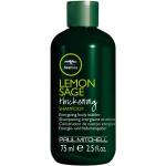 Thickening Paul Mitchell Lemon Sage Shampoos 75 ml mit Teebaumöl bei fehlendem Volumen für  feines Haar ohne Tierversuche 