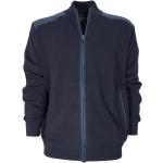 Blaue PAUL & SHARK Herrensweatshirts mit Reißverschluss aus Baumwolle Größe 5 XL 