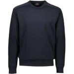 Reduzierte Blaue PAUL & SHARK Rundhals-Ausschnitt Rundhals-Pullover aus Baumwolle für Herren Größe 6 XL 